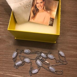 Kendra Scott Necklace - Silver Kellie